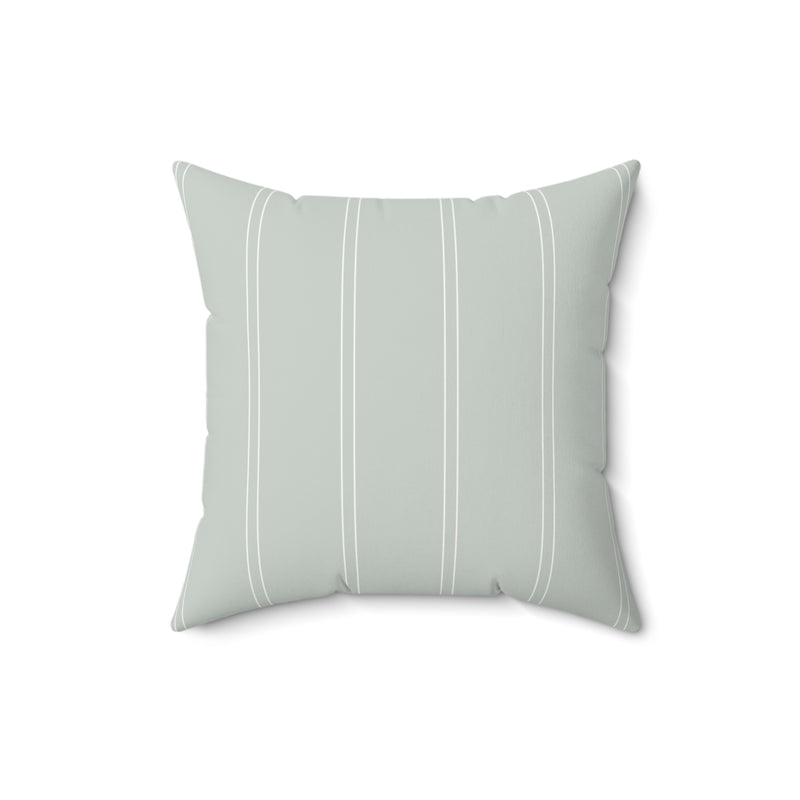 Chloe Pillow Cover + Insert in Sage/White