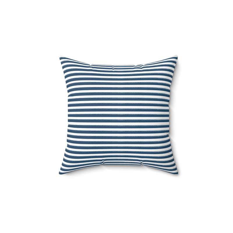 Blue Stripes Pillow Original Design