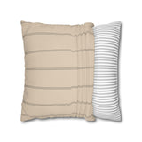 Modern Stripes Pillow Cover + Insert