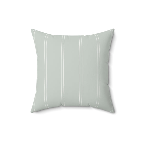 Chloe Pillow Cover + Insert in Sage/White