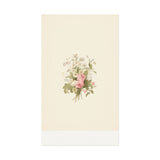 Vintage Roses Textured Watercolor Matte Poster
