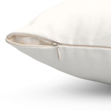 Clara Pillow Cover + Insert in Cream and Black