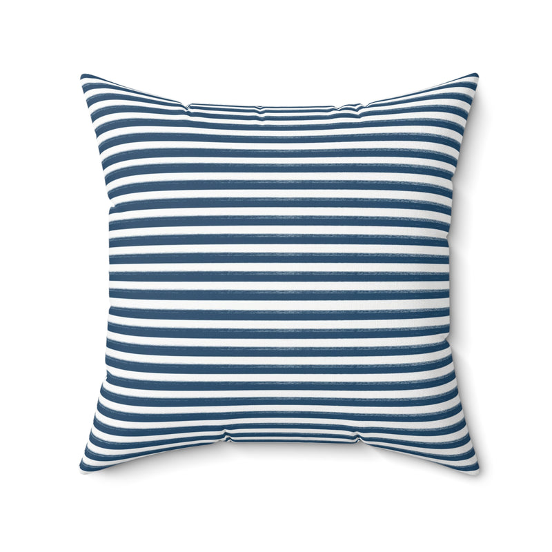 Blue Stripes Pillow Original Design