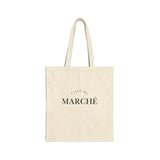 Eco-Friendly Cotton Canvas Tote Bag  Fille du marché – Perfect for Markets, Shopping, Gifts, and Everyday Use