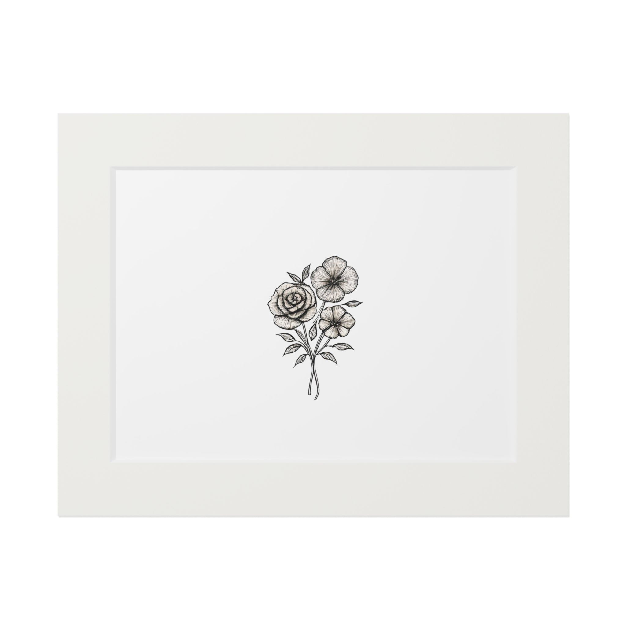 Vintage Floral Bouquet for Nursery and Home Decor - Fine Art Print