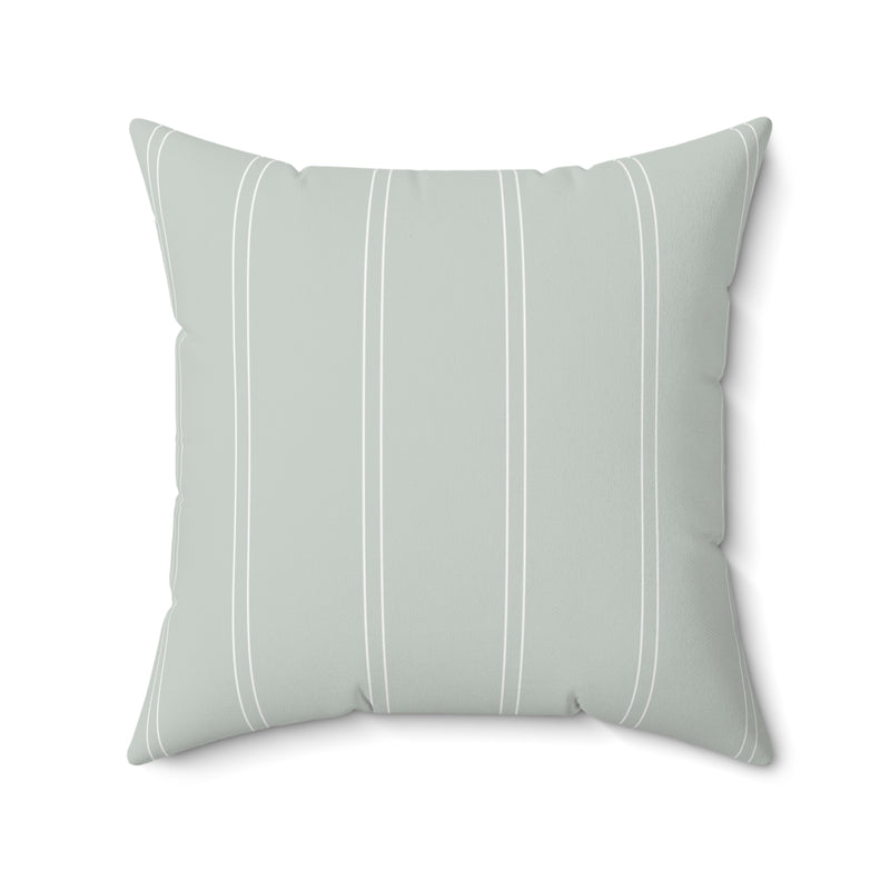Chloe Pillow Cover + Insert in Sage/White