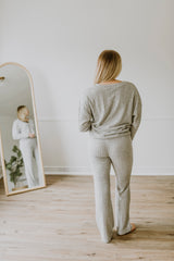Ribbed Two-Piece Lounge Set