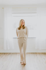 Ribbed Two-Piece Lounge Set