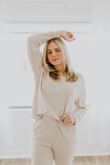 Ribbed Two-Piece Lounge Set