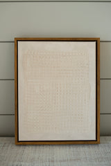 Beige Abstract Lines Textured Artwork - 3D Minimalist Abstract Textured Artwork- Wabi Sabi Art (Copy)