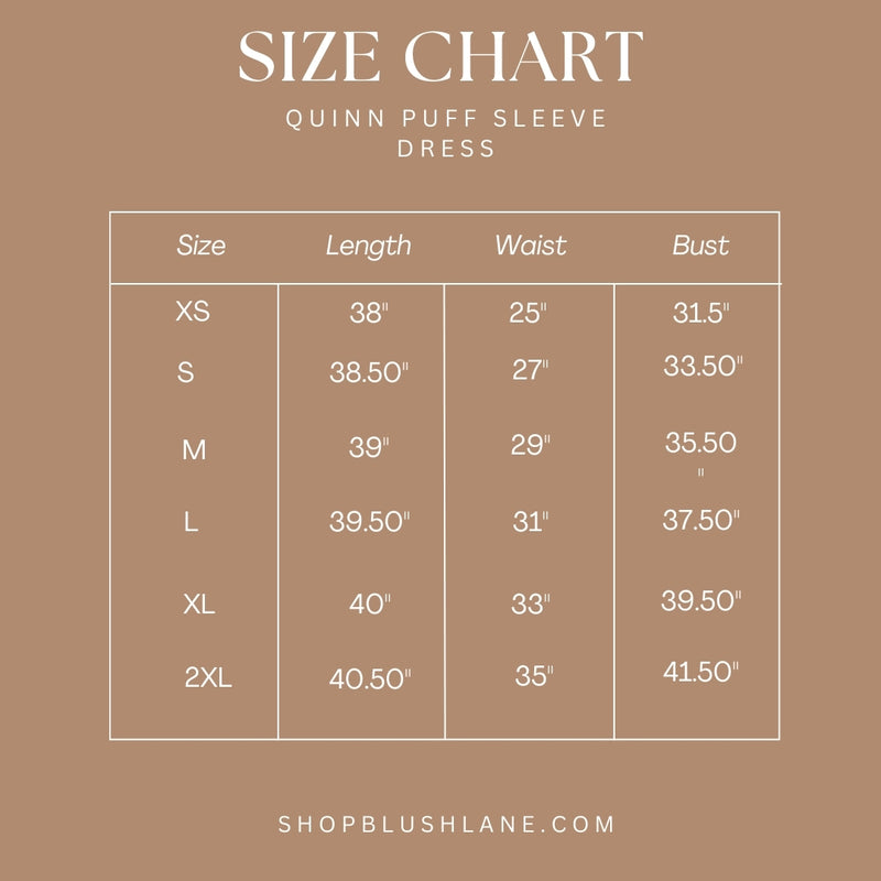 Quinn Puff Sleeve Dress