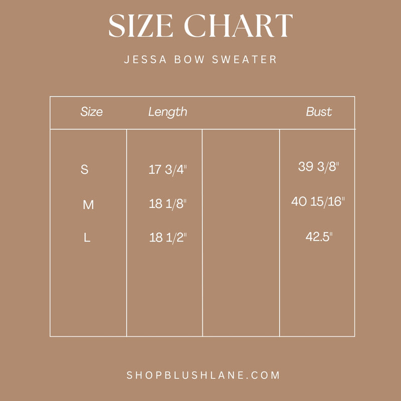 Jessa Bow Sweater