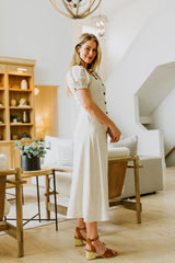 Linen Maxi Dress