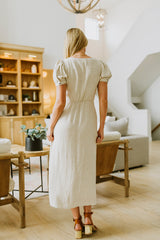 Linen Maxi Dress