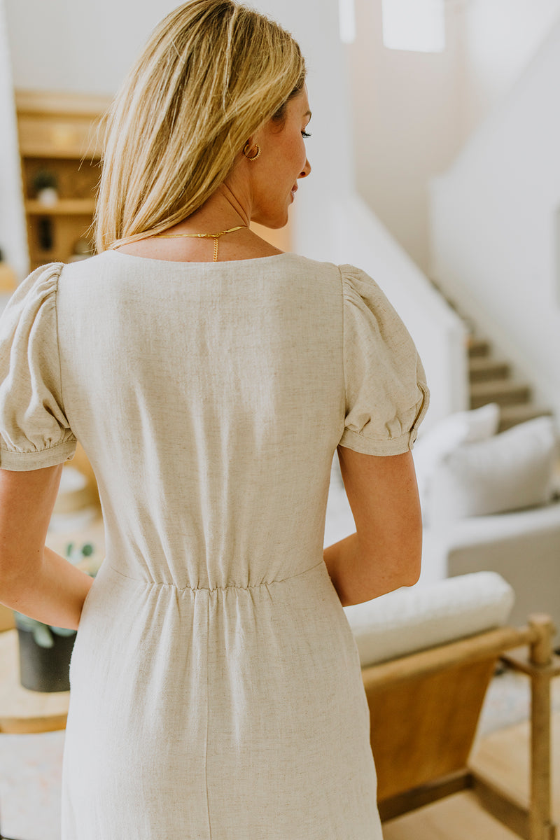 Linen Maxi Dress