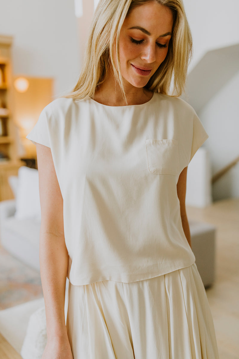 Iris Two Piece Set (Skirt and Top)