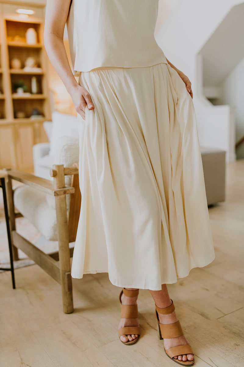 Iris Two Piece Set (Skirt and Top)