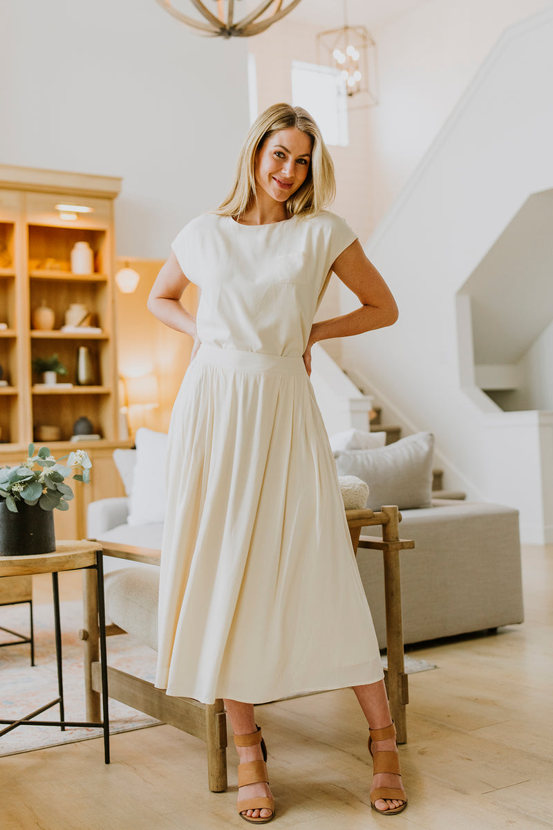 Iris Two Piece Set (Skirt and Top)