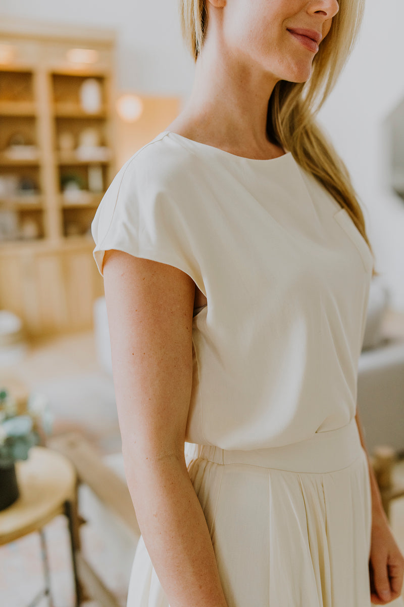 Iris Two Piece Set (Skirt and Top)