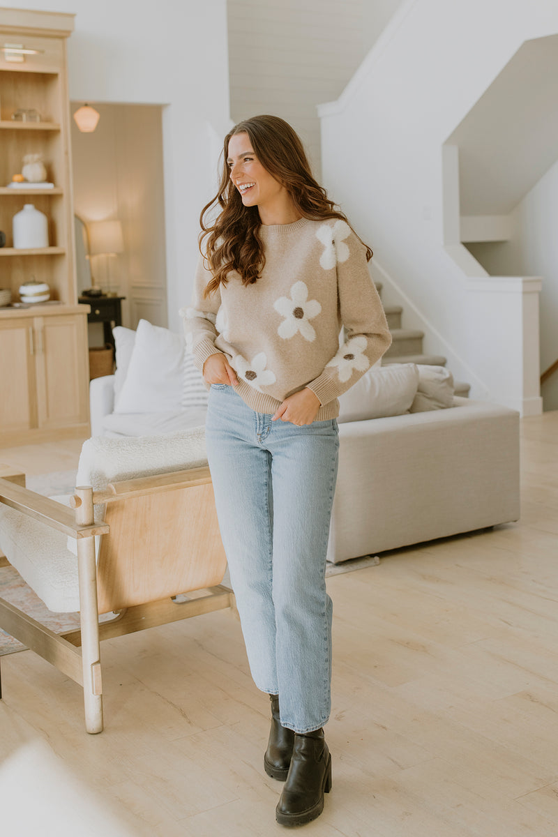 Saylor Floral Sweater