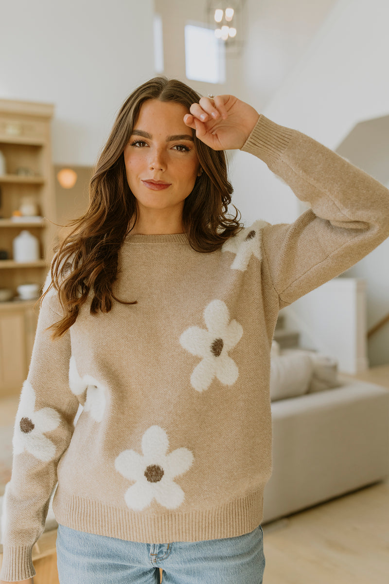 Saylor Floral Sweater
