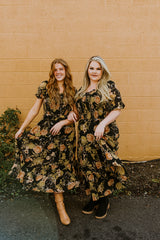 Antique Floral Dress