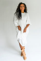 Kenedi Ivory Floral Dress
