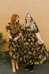 Antique Floral Dress