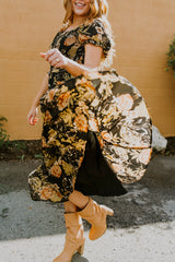 Antique Floral Dress