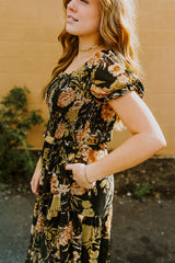 Antique Floral Dress