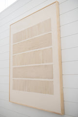 No. 1 Textured Artwork by Jill Collier - 3D Minimalist Abstract Textured Artwork- Wabi Sabi Art 