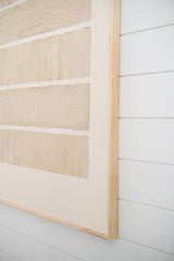 No. 1 Textured Artwork by Jill Collier - 3D Minimalist Abstract Textured Artwork- Wabi Sabi Art 