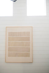 No. 1 Textured Artwork by Jill Collier - 3D Minimalist Abstract Textured Artwork- Wabi Sabi Art 