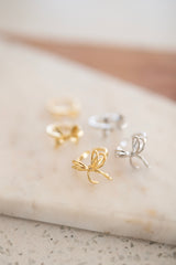 Double Tied Bow Ribbon Ring in Gold & Silver 14K Gold Filled