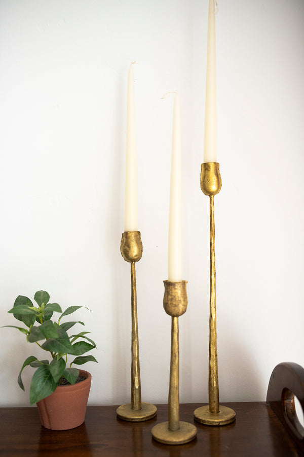 ANTIQUE CANDLESTICK 3 sizes