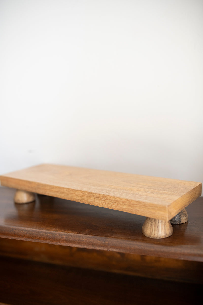 Rectangular Wood Stand