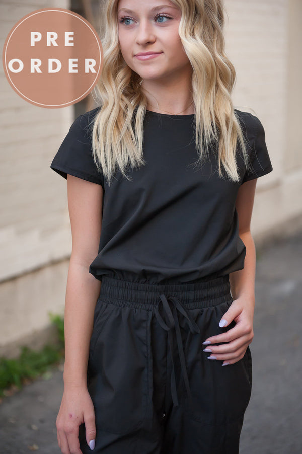 (PRE-ORDER 2 WEEKS) GIRLS FLORA JUMPSUIT
