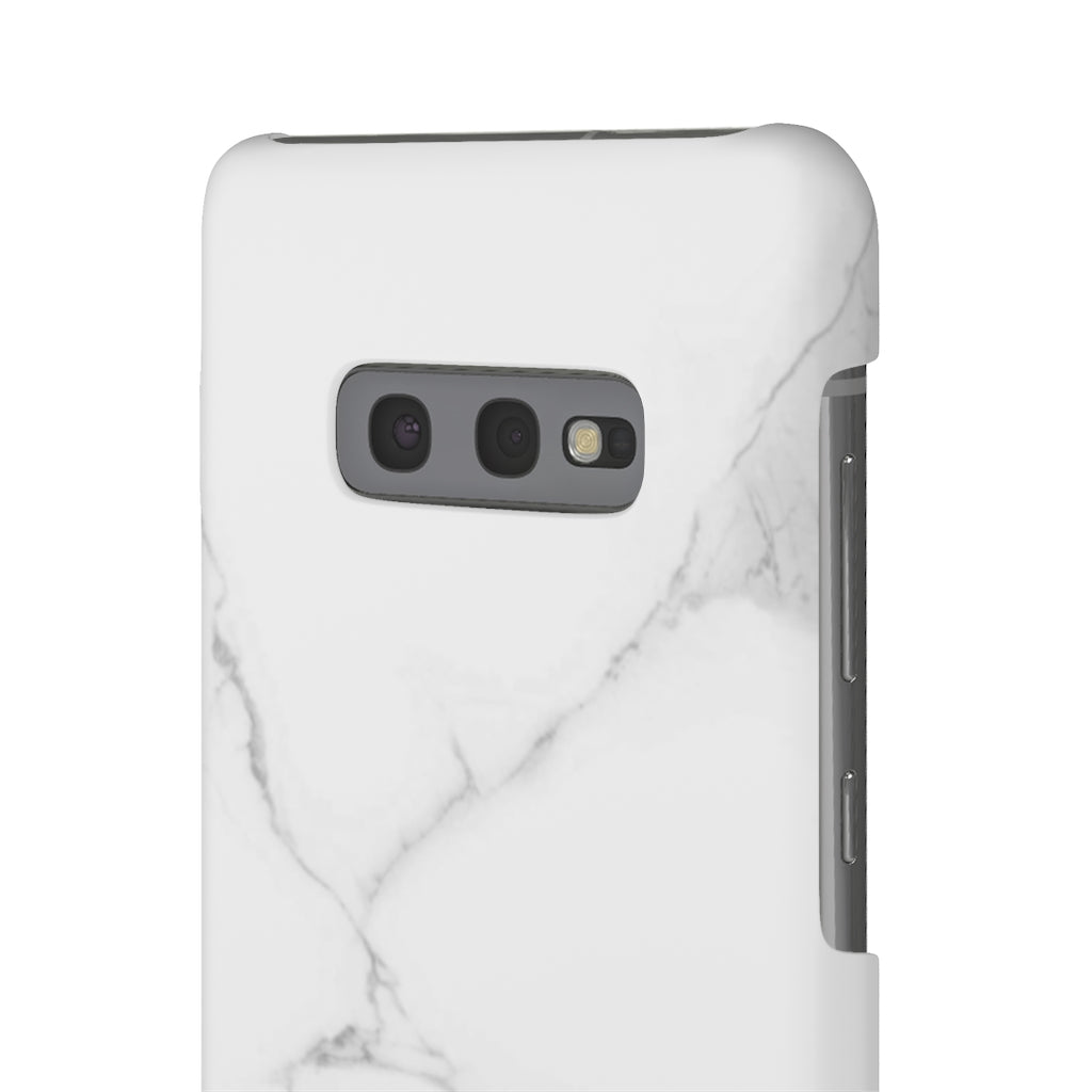White Marble Phone Case