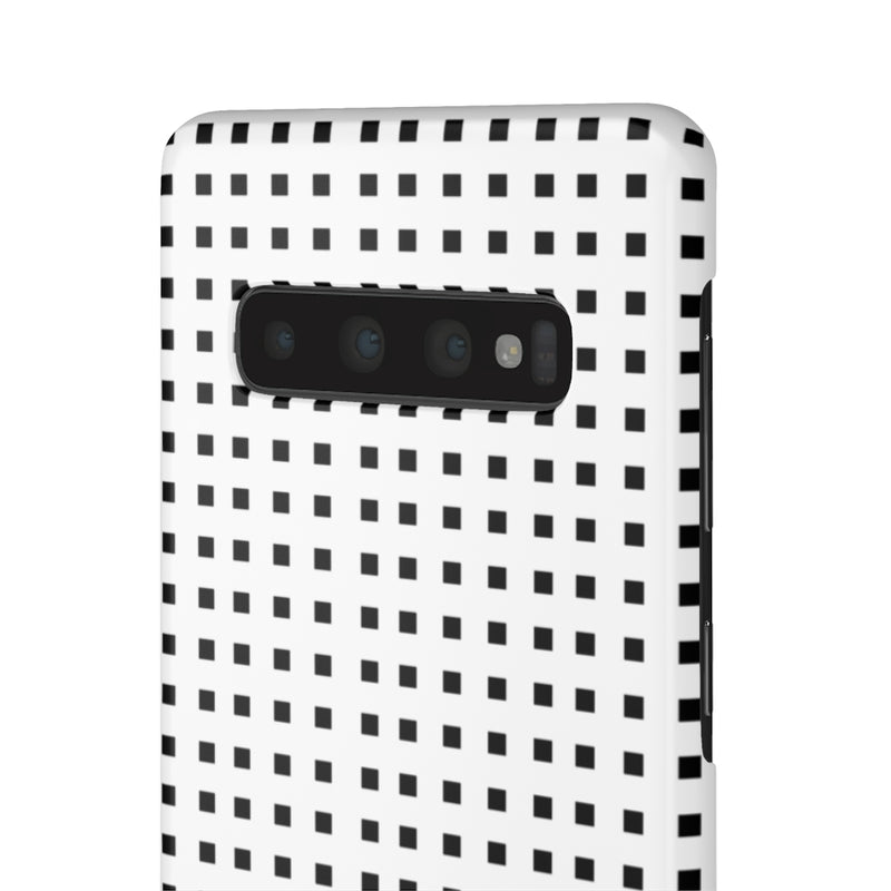 Modern Black Squares Phone Case