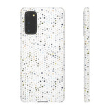 White Terrazzo Phone Case