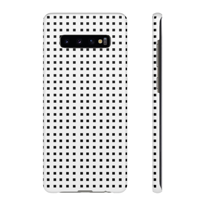 Modern Black Squares Phone Case