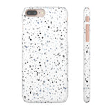 White Terazzo Phone Case