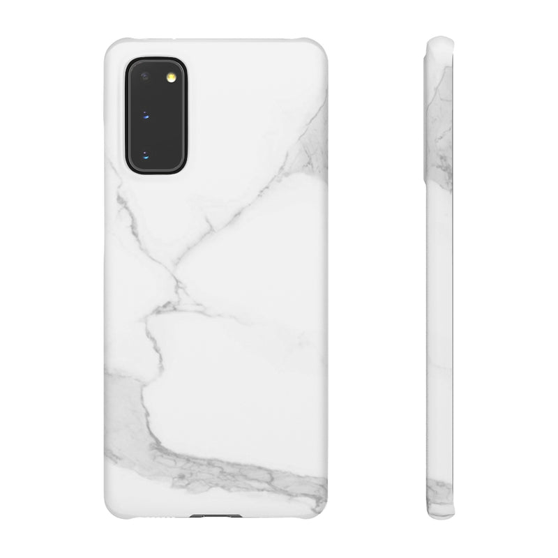 White Marble Phone Case