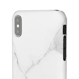 White Marble Phone Case