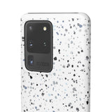White Terazzo Phone Case