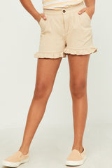 Girls Ruffle Shorts