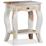 vidaXL Bedside Cabinet Solid Sheesham Wood 15.7"x11.8"x19.7"
