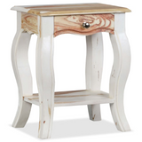 vidaXL Bedside Cabinet Solid Sheesham Wood 15.7"x11.8"x19.7"
