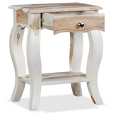 vidaXL Bedside Cabinet Solid Sheesham Wood 15.7"x11.8"x19.7"