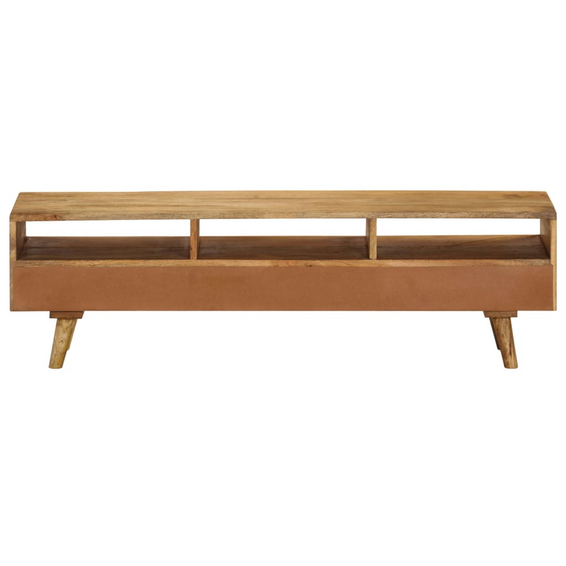 vidaXL TV Cabinet Solid Mango Wood 55.1"x11.8"x16.1"